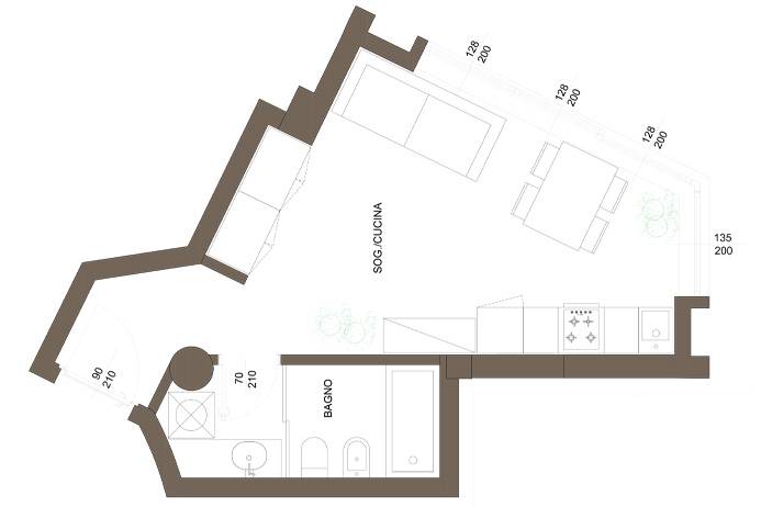 Immagine 14 di Appartamento in vendita  in via guglielmo d'alzano a Bergamo