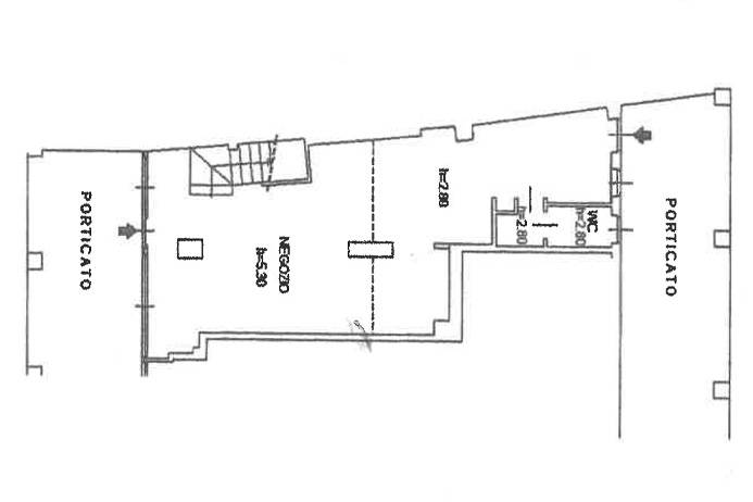 Immagine 13 di Negozio in affitto  in via S. Orsola a Bergamo