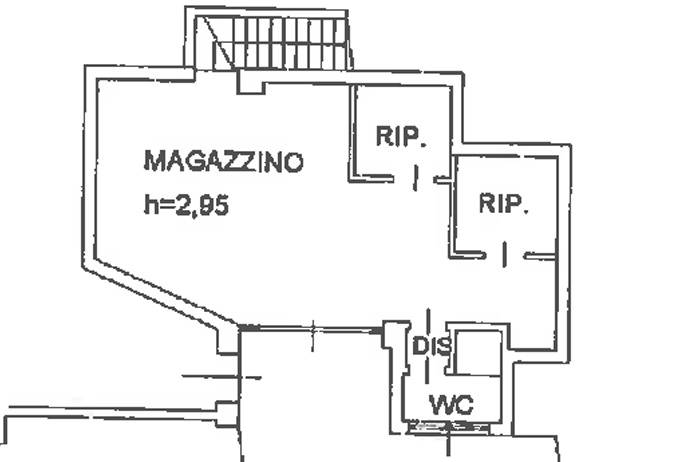 Immagine 13 di Negozio in affitto  in via caniana a Bergamo