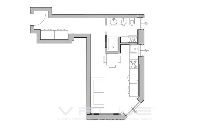 Immagine 5 di Appartamento in vendita  in via pitentino a Bergamo