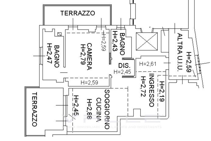 Immagine 18 di Appartamento in affitto  in via locatelli a Bergamo