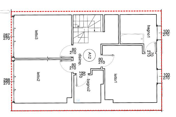 Immagine 27 di Villetta a schiera in vendita  in via Marzanica a Bergamo