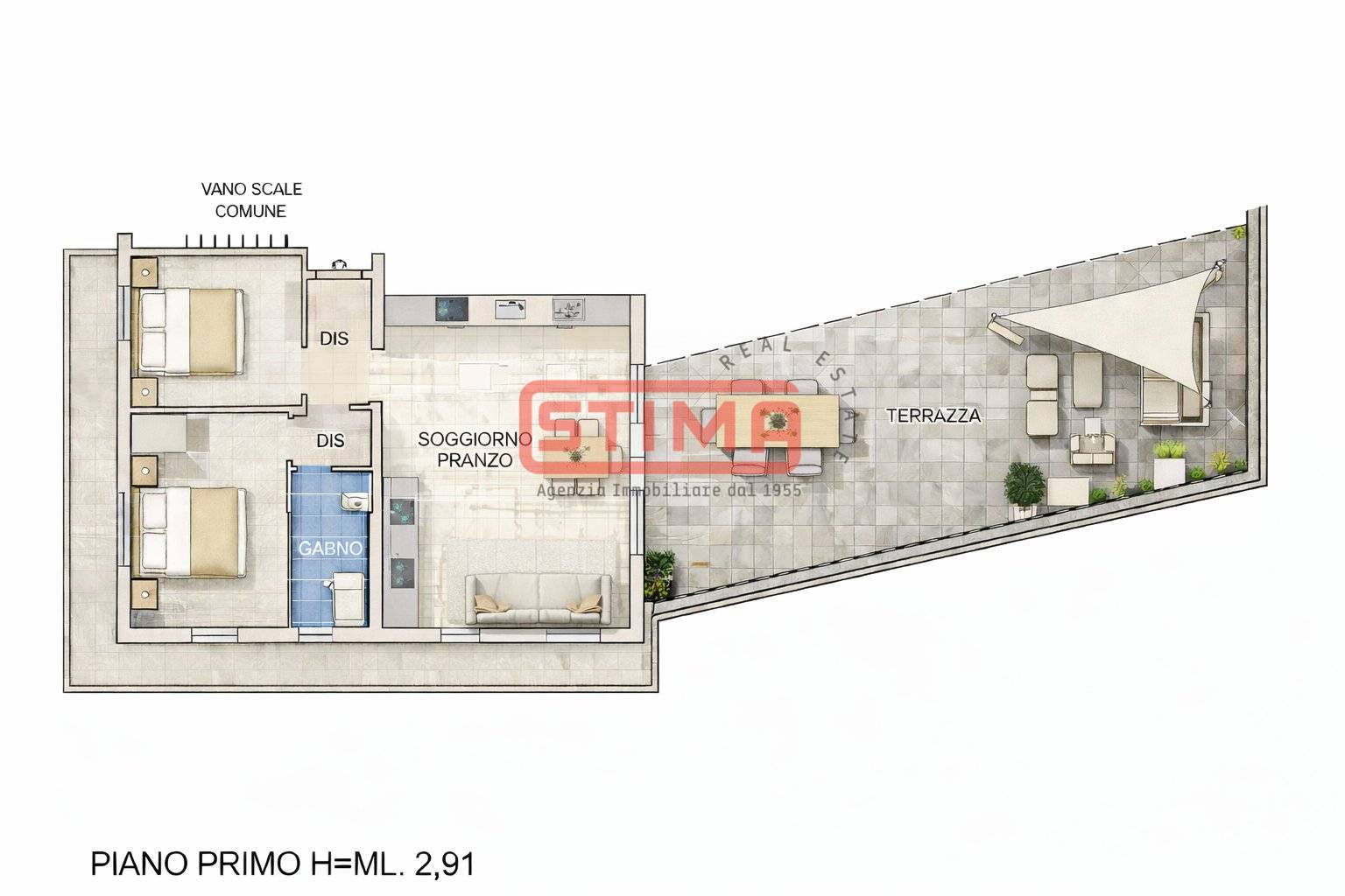 Immagine 38 di Appartamento in vendita  a Villorba