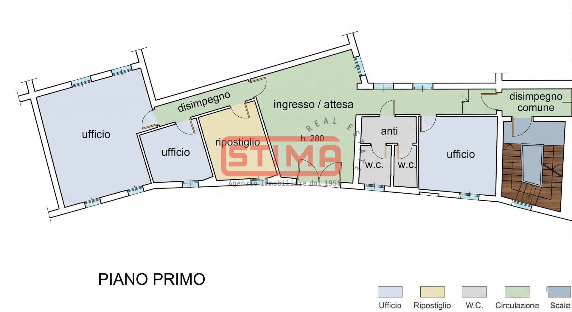 Immagine 11 di Ufficio in affitto  in corso del popolo a Treviso