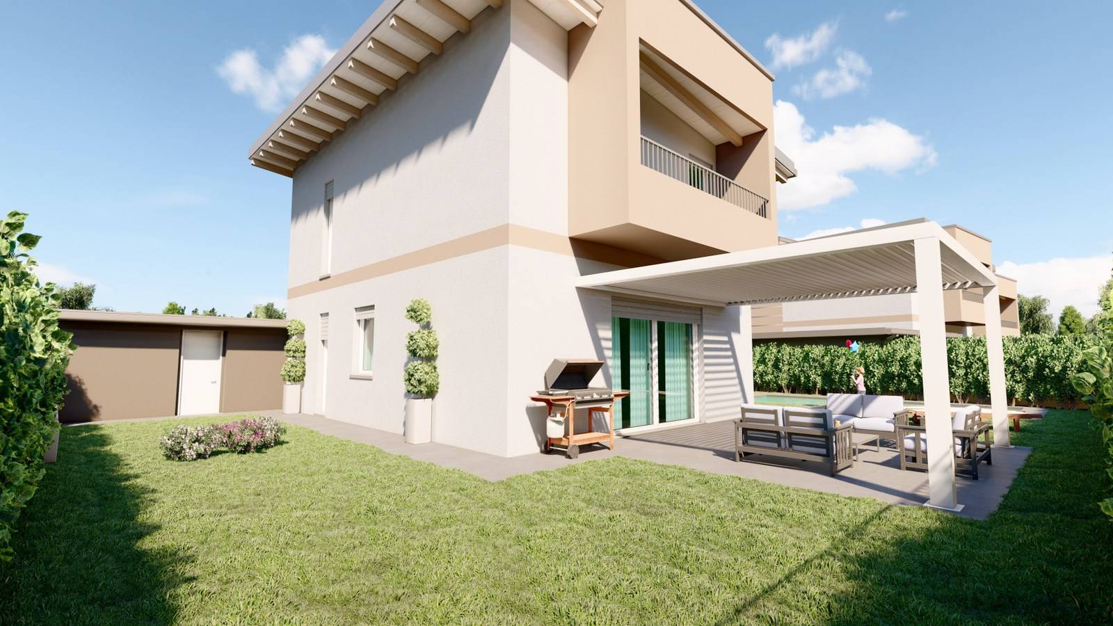 Immagine 2 di Villa in vendita  in VICOLO SAN LORENZO 48 a Montebelluna