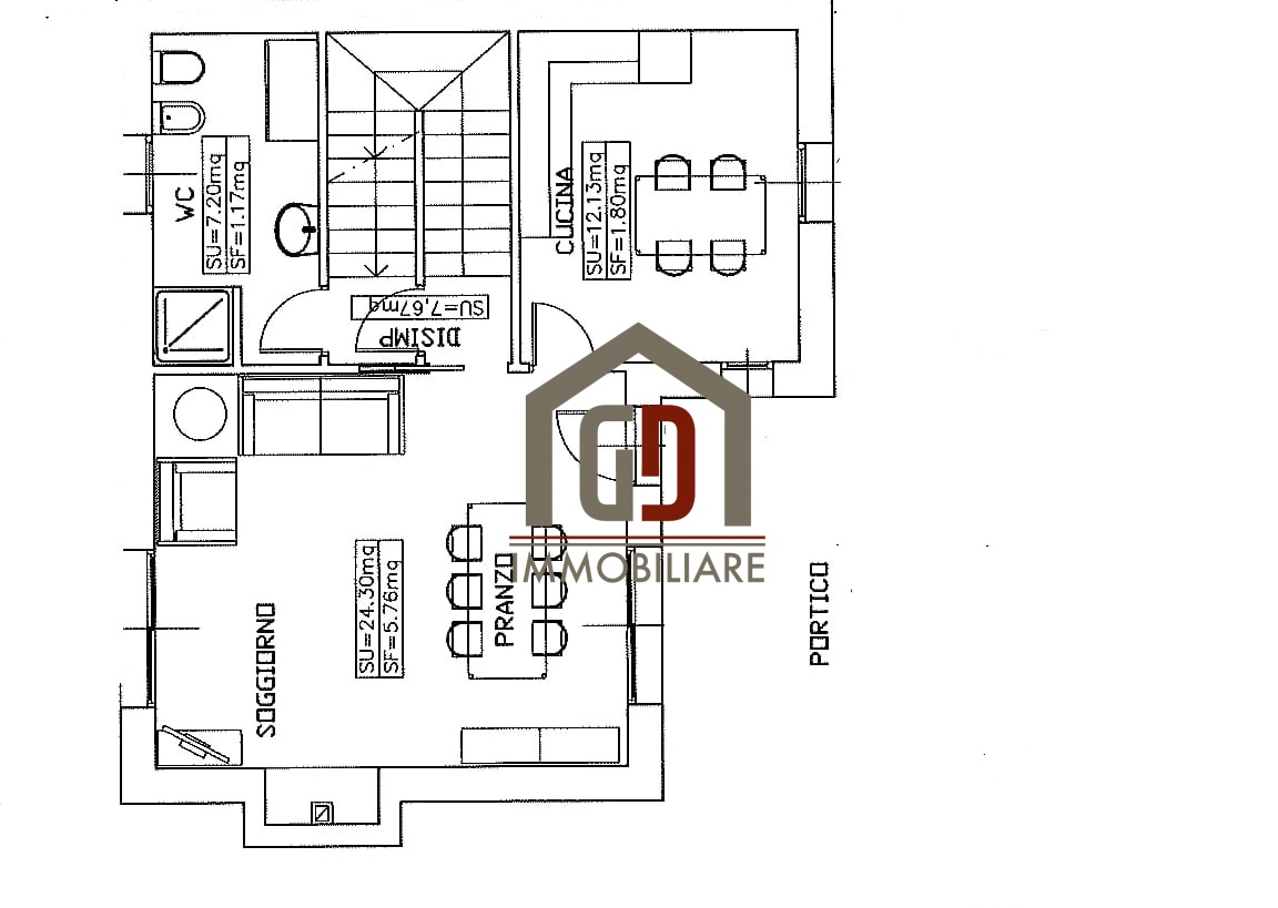 Immagine 18 di Casa semindipendente in vendita  in VIA CORNUDA 12 a Cimadolmo