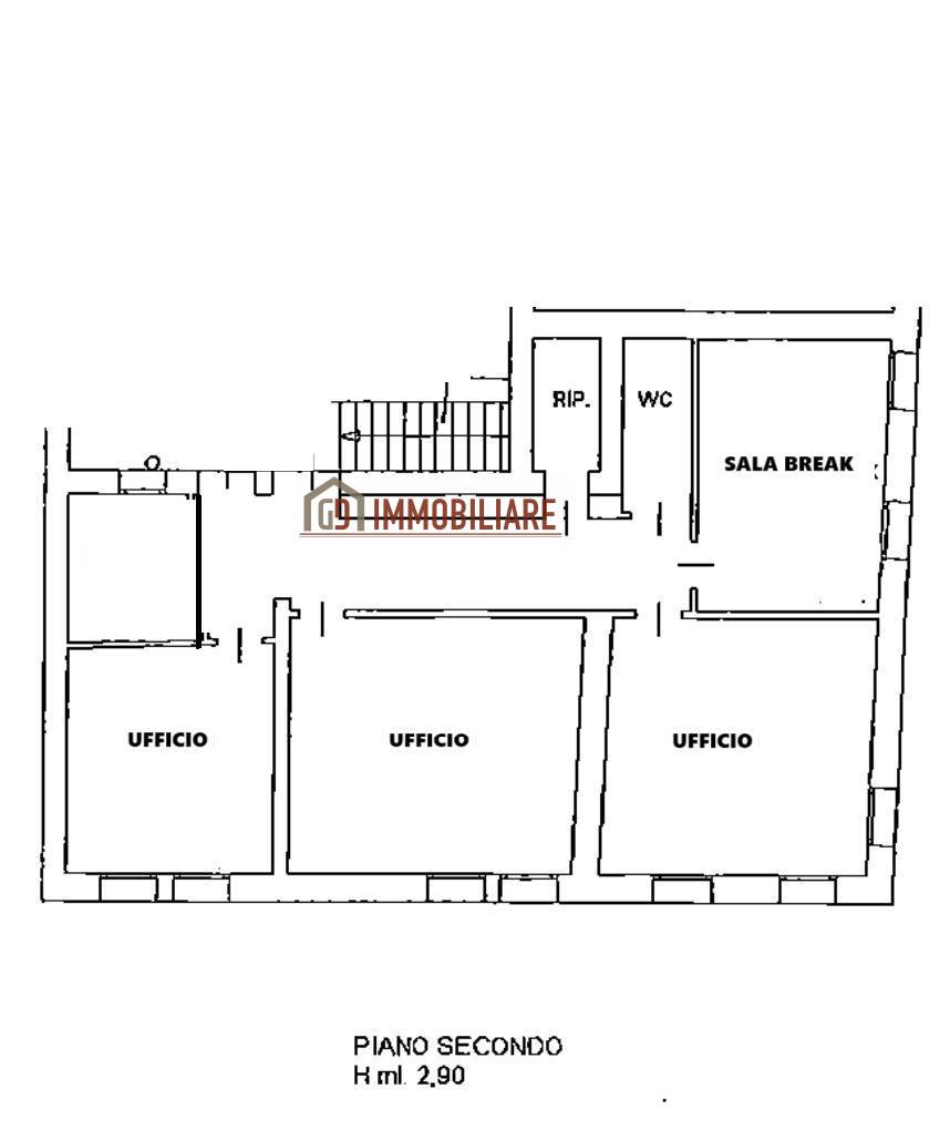 Immagine 7 di Ufficio in vendita  in Via Roma 10 a Montebelluna