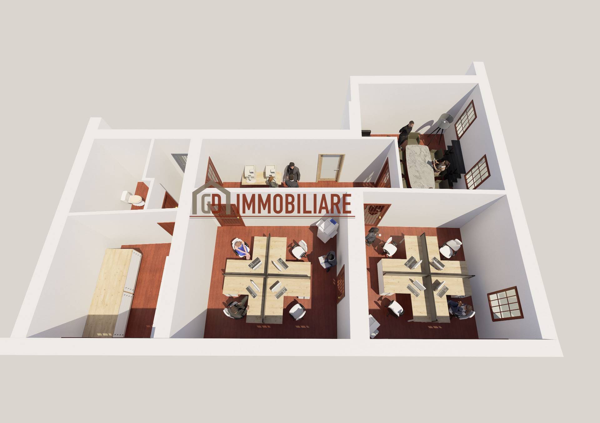 Immagine 14 di Ufficio in affitto  in corso mazzini 98 a Montebelluna