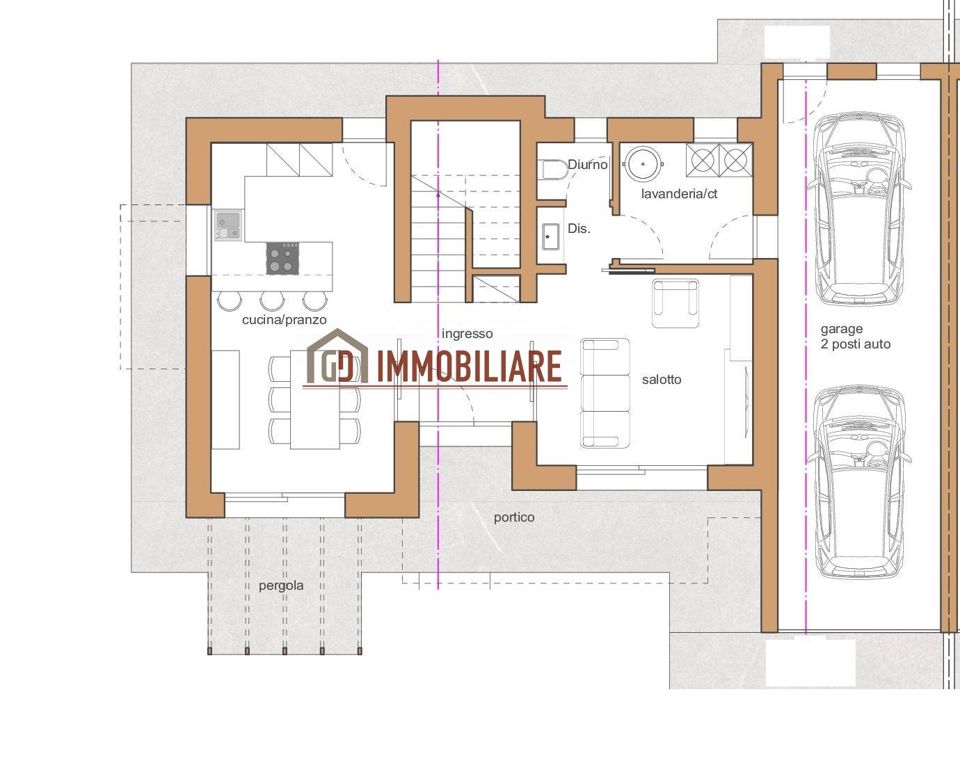 Immagine 17 di Casa semindipendente in vendita  in Via San Gaetano a Montebelluna