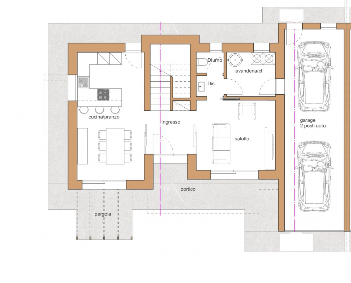 Immagine 12 di Casa semindipendente in vendita  in Via Trevignano 52 a Montebelluna