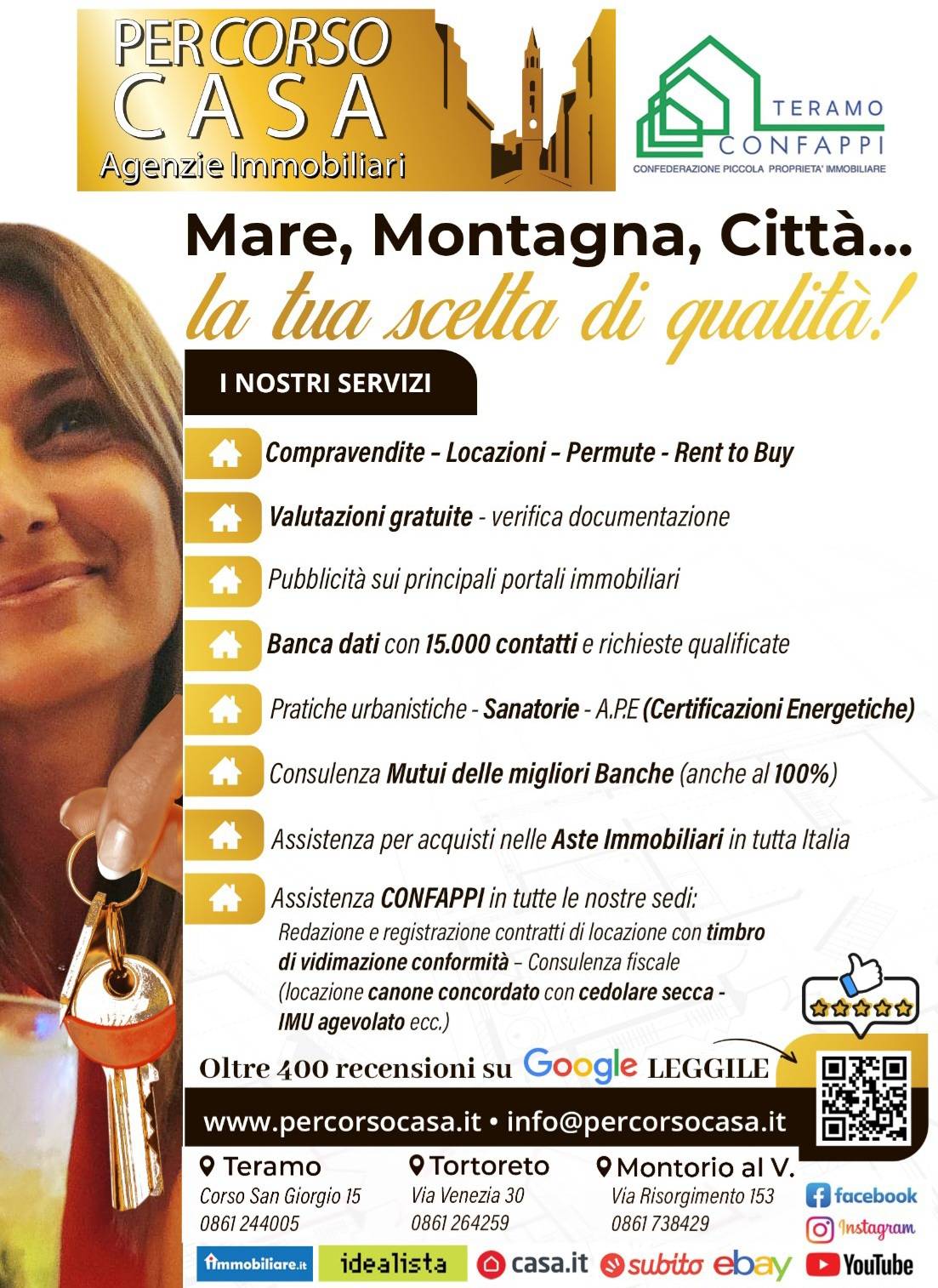 Immagine 21 di Appartamento in vendita  in Viale Cavour a Teramo