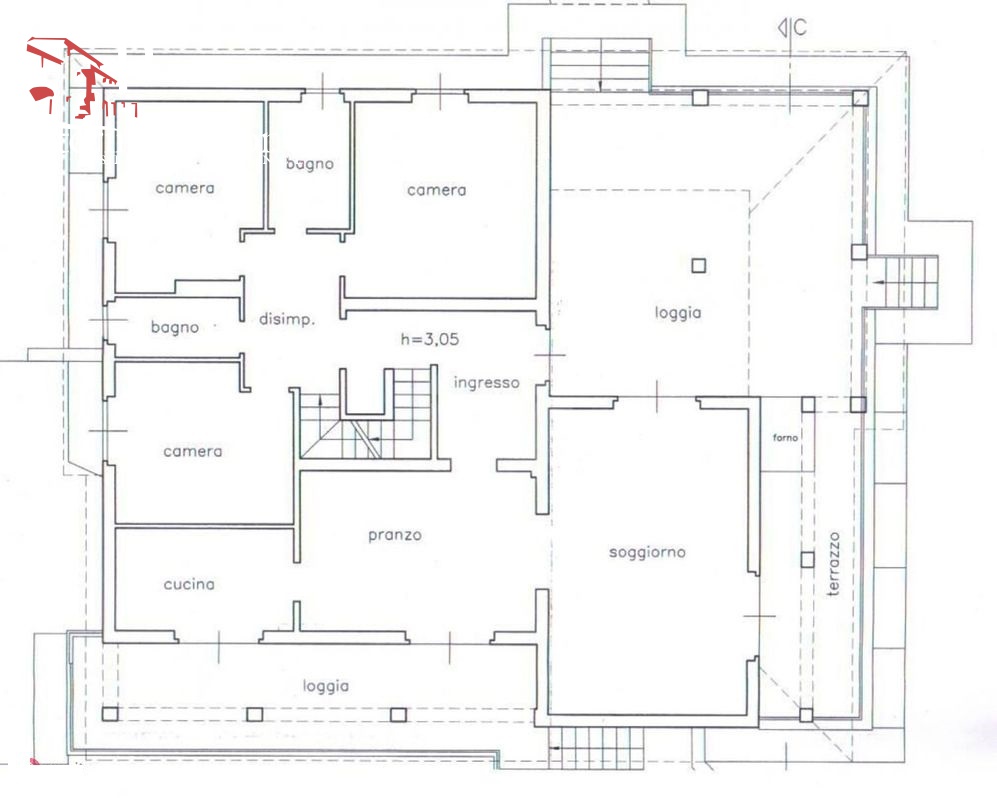 Immagine 24 di Villa in vendita  in strada vicinale di Fico e Faeto a Rignano Sull'arno