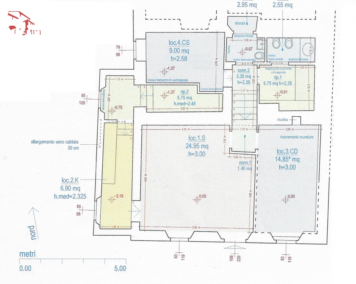 Immagine 26 di Rustico / casale in vendita  in via di Parga 1 a Pontassieve