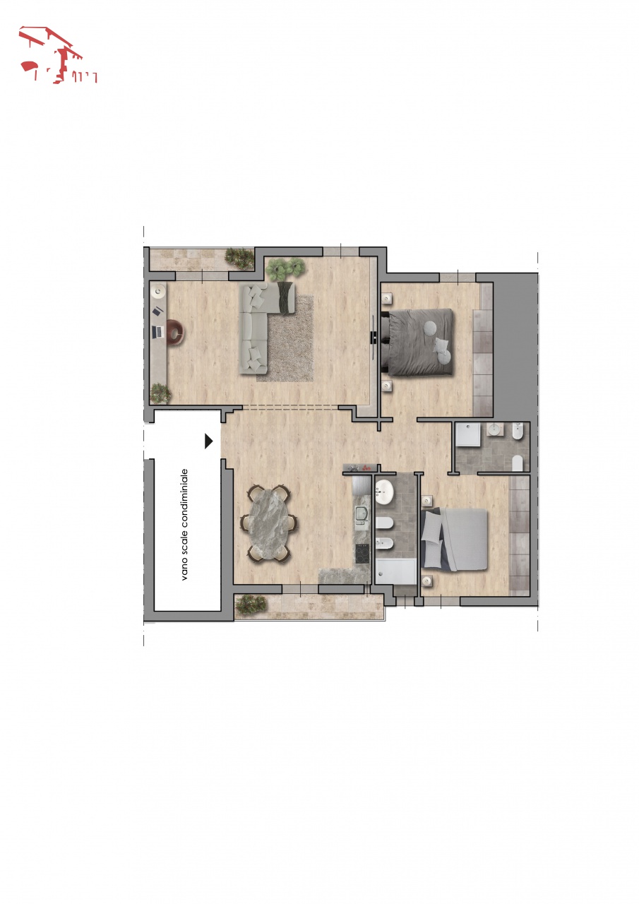 Immagine 7 di Palazzo in vendita  in via Beata Villana da Strada 10 a Greve In Chianti