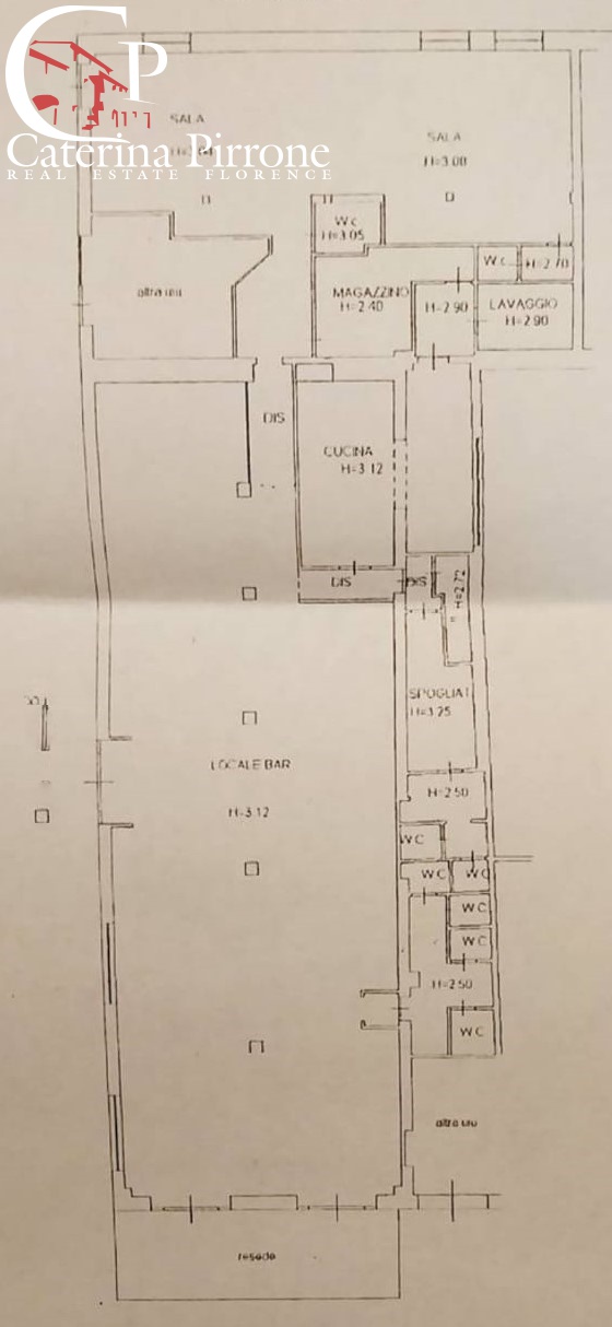 Immagine 11 di Locale commerciale in vendita  in via Mario de Bernardi a Firenze