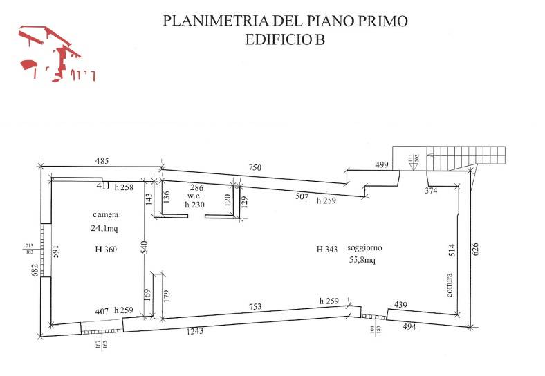 Immagine 18 di Rustico / casale in vendita  in frazione Carbonile 20 a Dicomano
