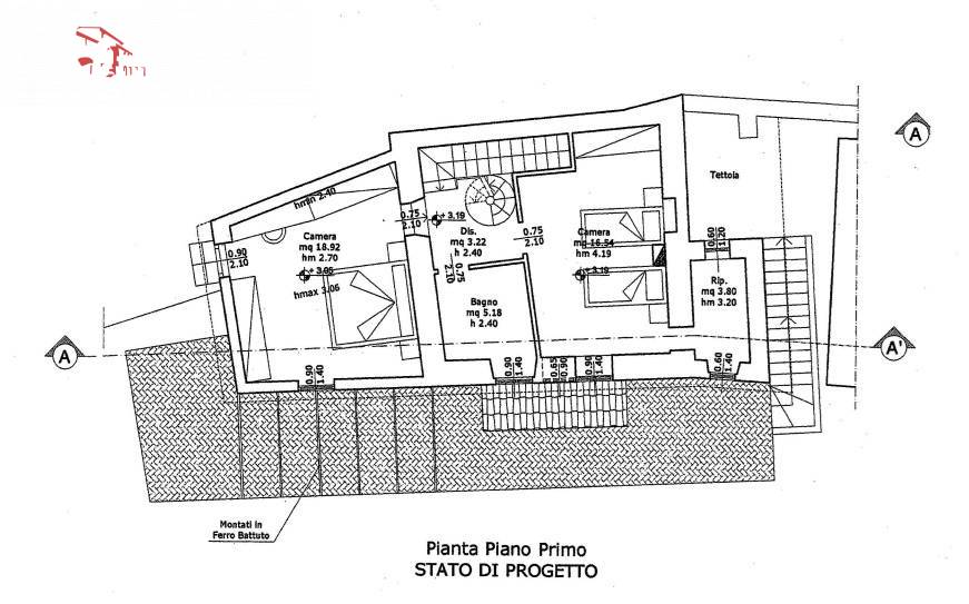 Immagine 14 di Rustico / casale in vendita  in via del Parco 10 a Londa