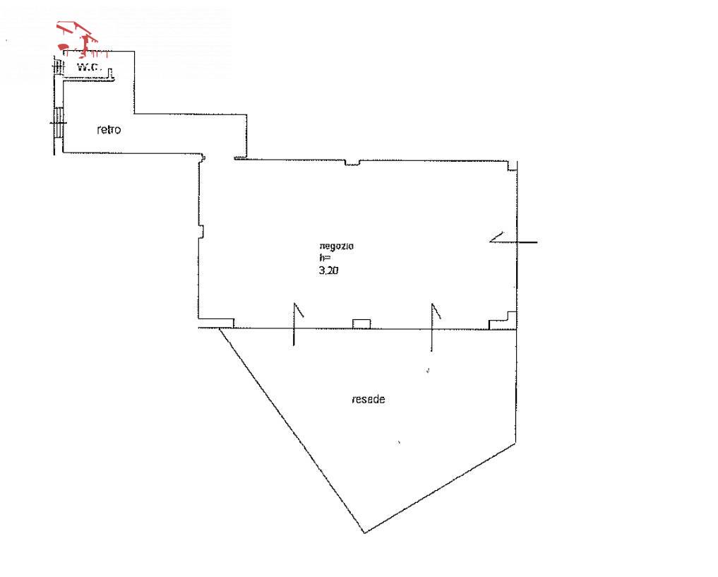 Immagine 2 di Negozio in affitto  in via Rondinella 38 a Firenze