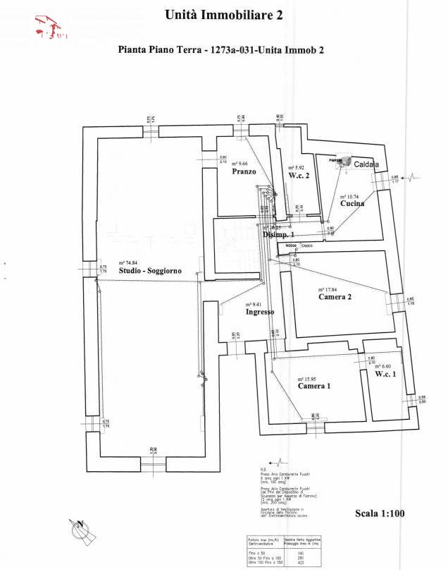 Immagine 14 di Villa in vendita  in via di Badia 10 a Barberino Di Mugello