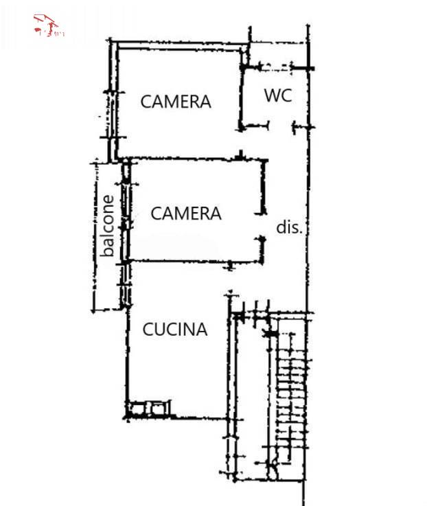 Immagine 11 di Appartamento in vendita  in via Aimo Frittelli 17 a Dicomano