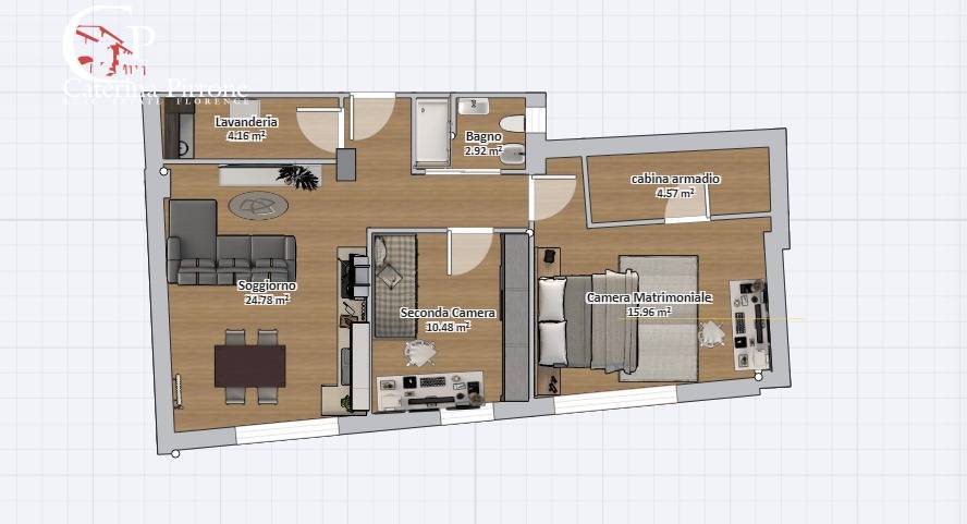 Immagine 27 di Appartamento in vendita  in via degli Artisti 10 a Firenze