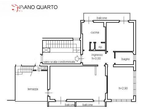 Immagine 33 di Attico in vendita  in via Domenico Maria Manni 55 a Firenze