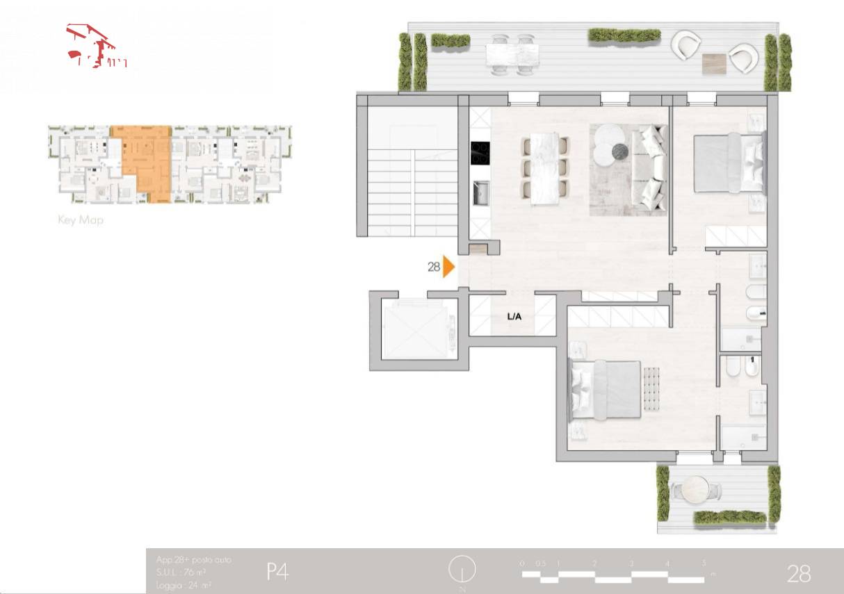 Immagine 3 di Appartamento in vendita  in via Pistoiese 488 a Firenze