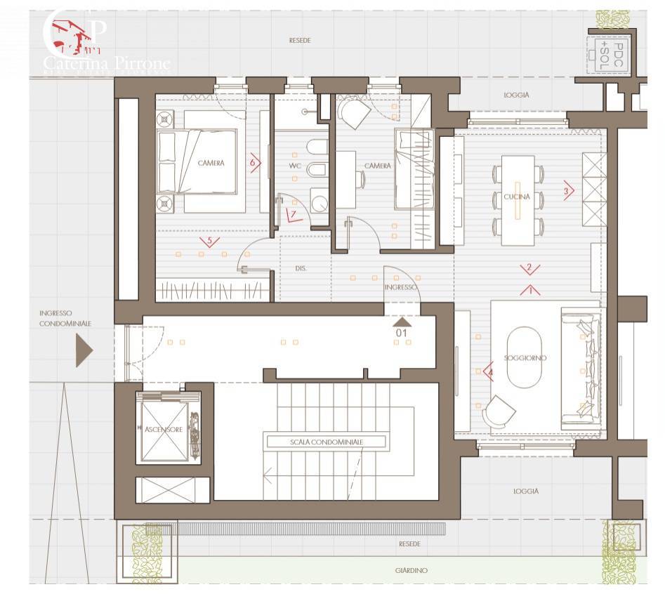 Immagine 5 di Appartamento in vendita  in via del Mezzetta 10 a Firenze
