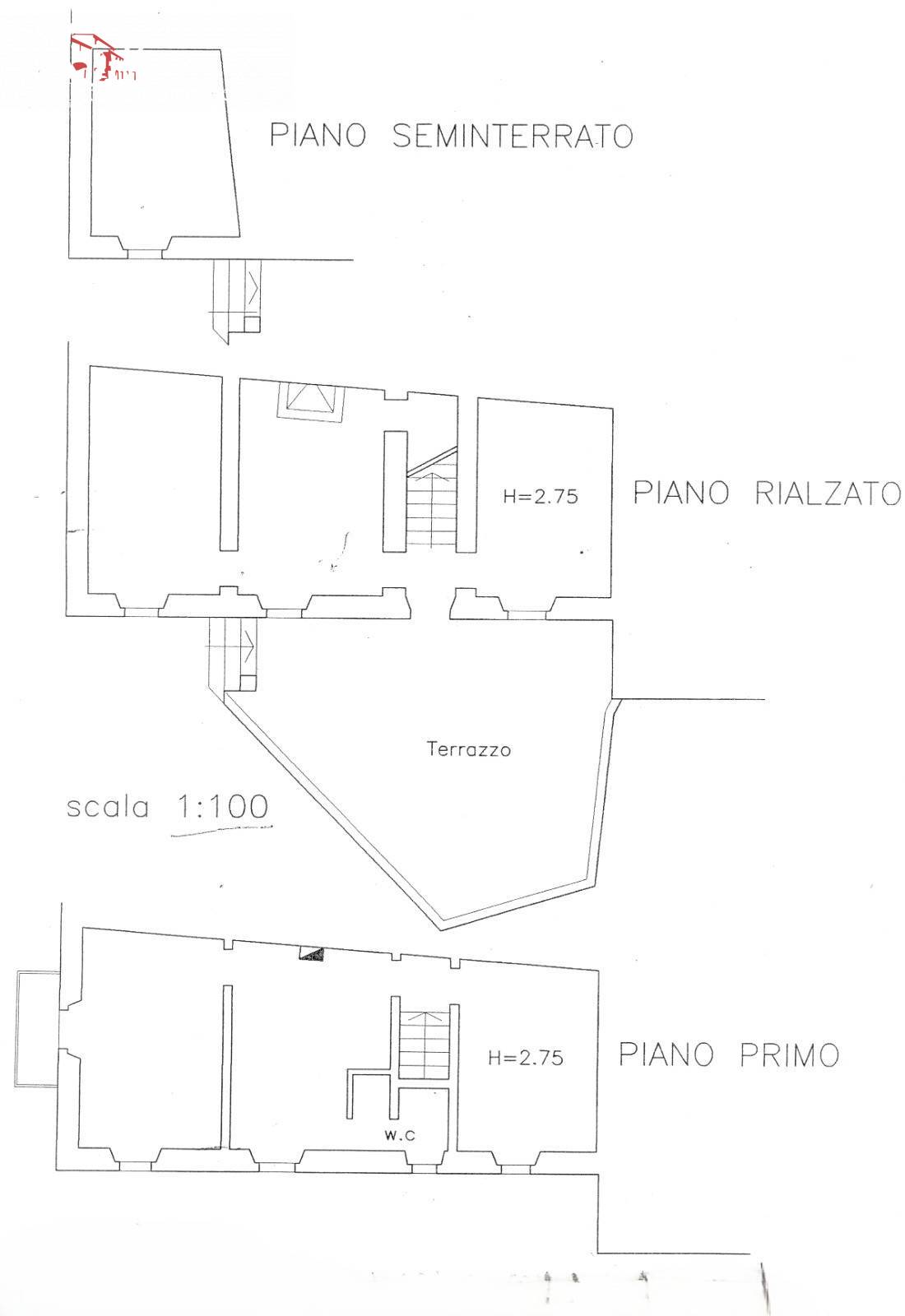 Immagine 13 di Rustico / casale in vendita  in località Casale 10 a Londa