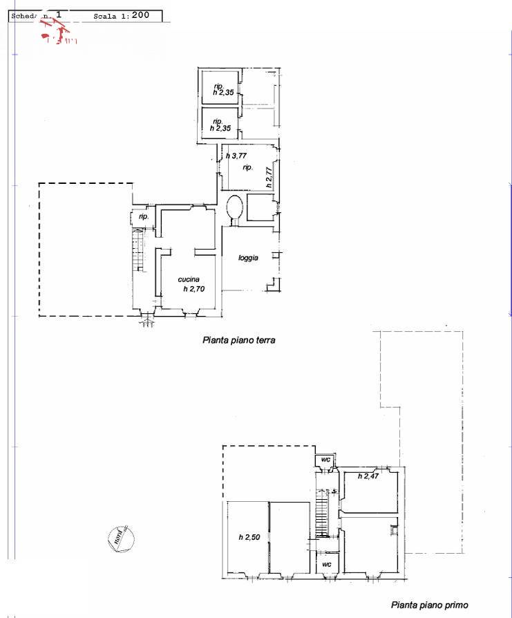 Immagine 33 di Rustico / casale in vendita  in frazione Santa Lucia 10 a Dicomano
