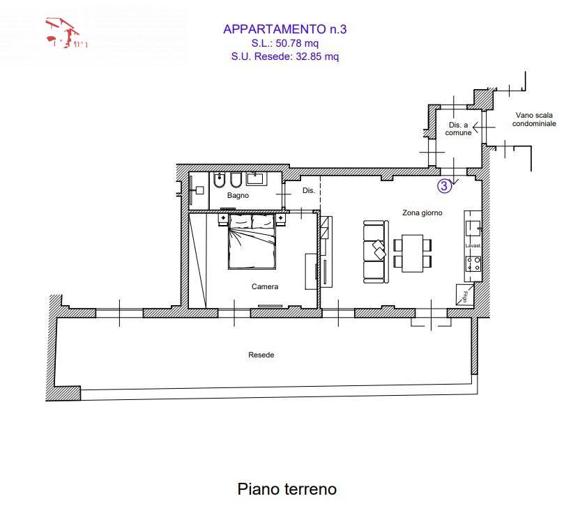 Immagine 14 di Appartamento in vendita  in Lungarno Francesco Ferrucci 35 a Firenze