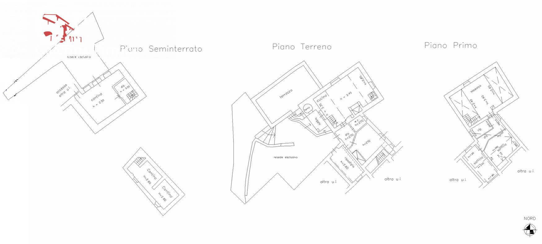 Immagine 19 di Rustico / casale in vendita  in località La Castellina 20 a Londa
