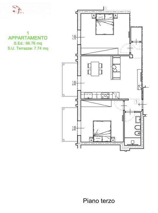 Immagine 3 di Appartamento in vendita  in via Domenico Moreni 1 a Firenze