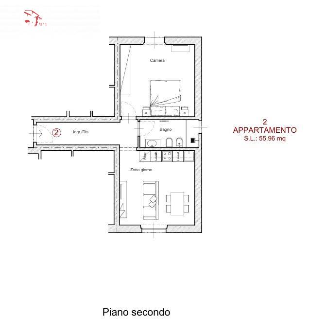 Immagine 3 di Appartamento in vendita  in via Cassia 1 a Firenze