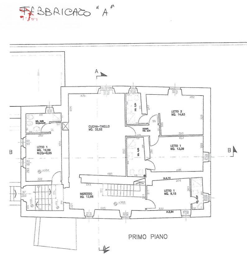 Immagine 44 di Agriturismo in vendita  in località Fantino 1 a Palazzuolo Sul Senio