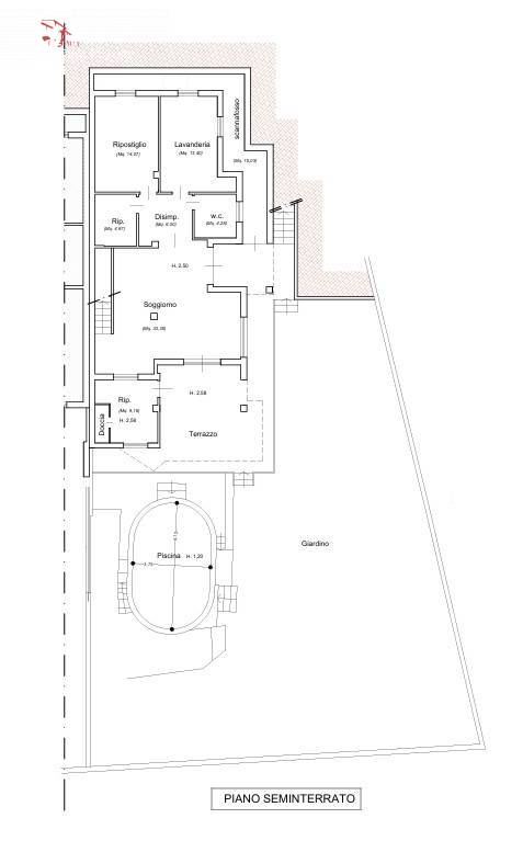 Immagine 49 di Casa semindipendente in vendita  in via Poggio ai Giubbani 10 a Reggello