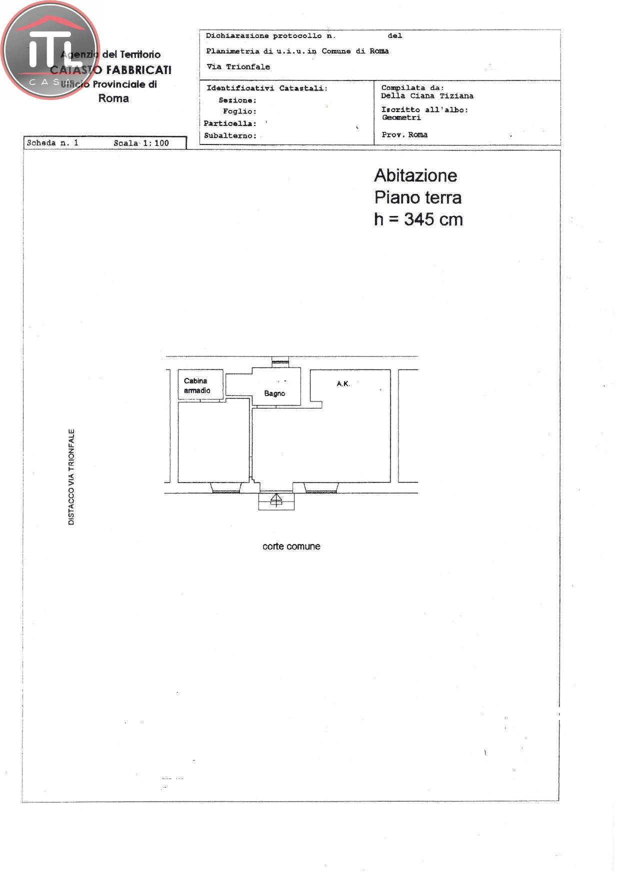 Immagine 36 di Appartamento in vendita  in Via Trionfale a Roma
