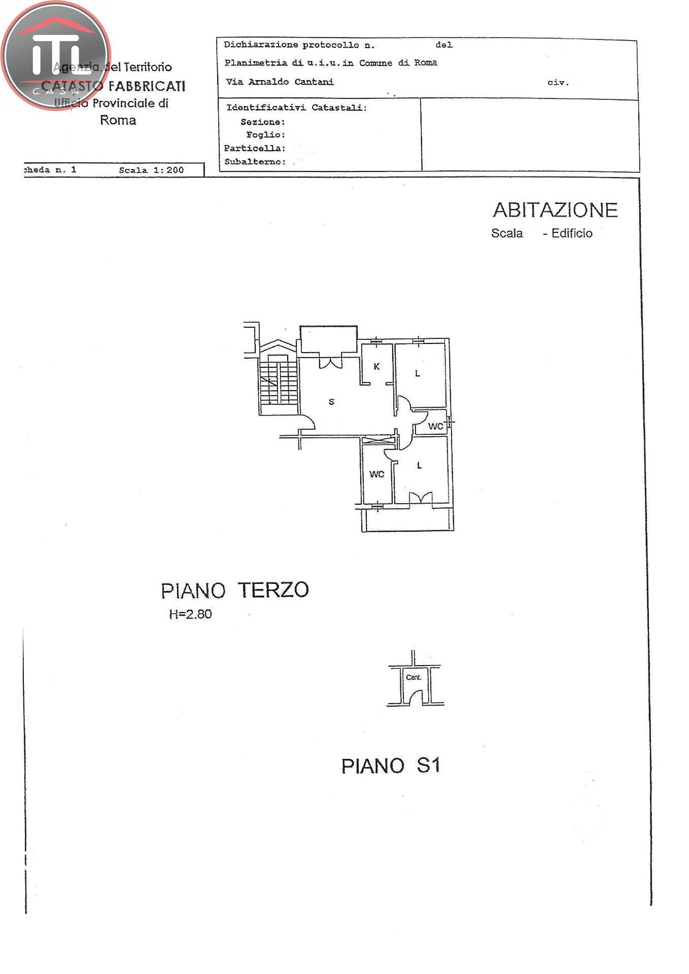 Immagine 64 di Appartamento in vendita  in Via Arnaldo Cantani a Roma
