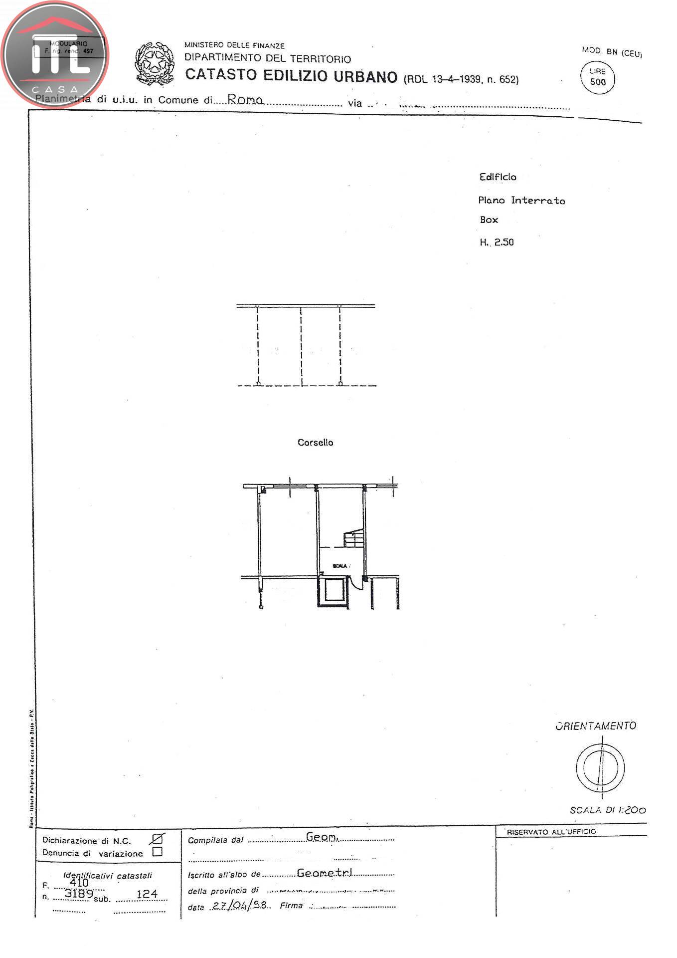 Immagine 65 di Appartamento in vendita  in Via Arnaldo Cantani a Roma