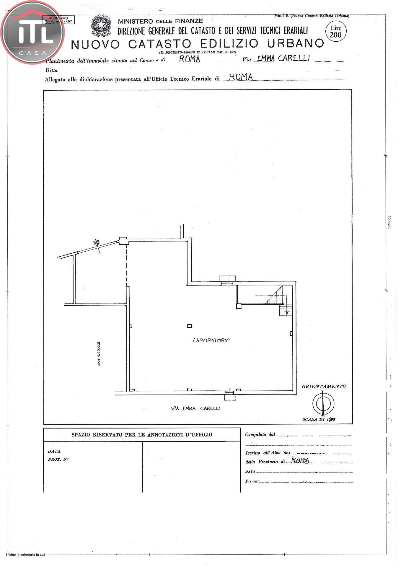 Immagine 18 di Locale commerciale in vendita  in Via emma carelli 92 a Roma