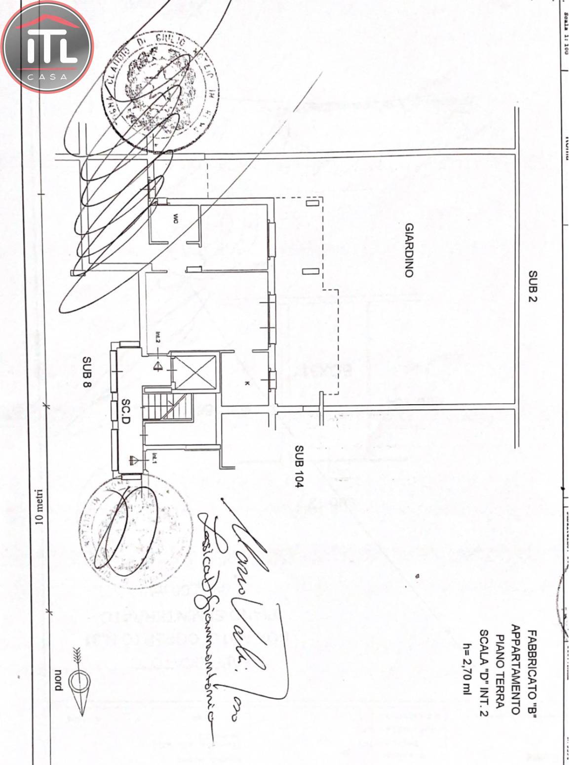 Immagine 47 di Appartamento in vendita  in Via dei Cantelmo 221 a Roma