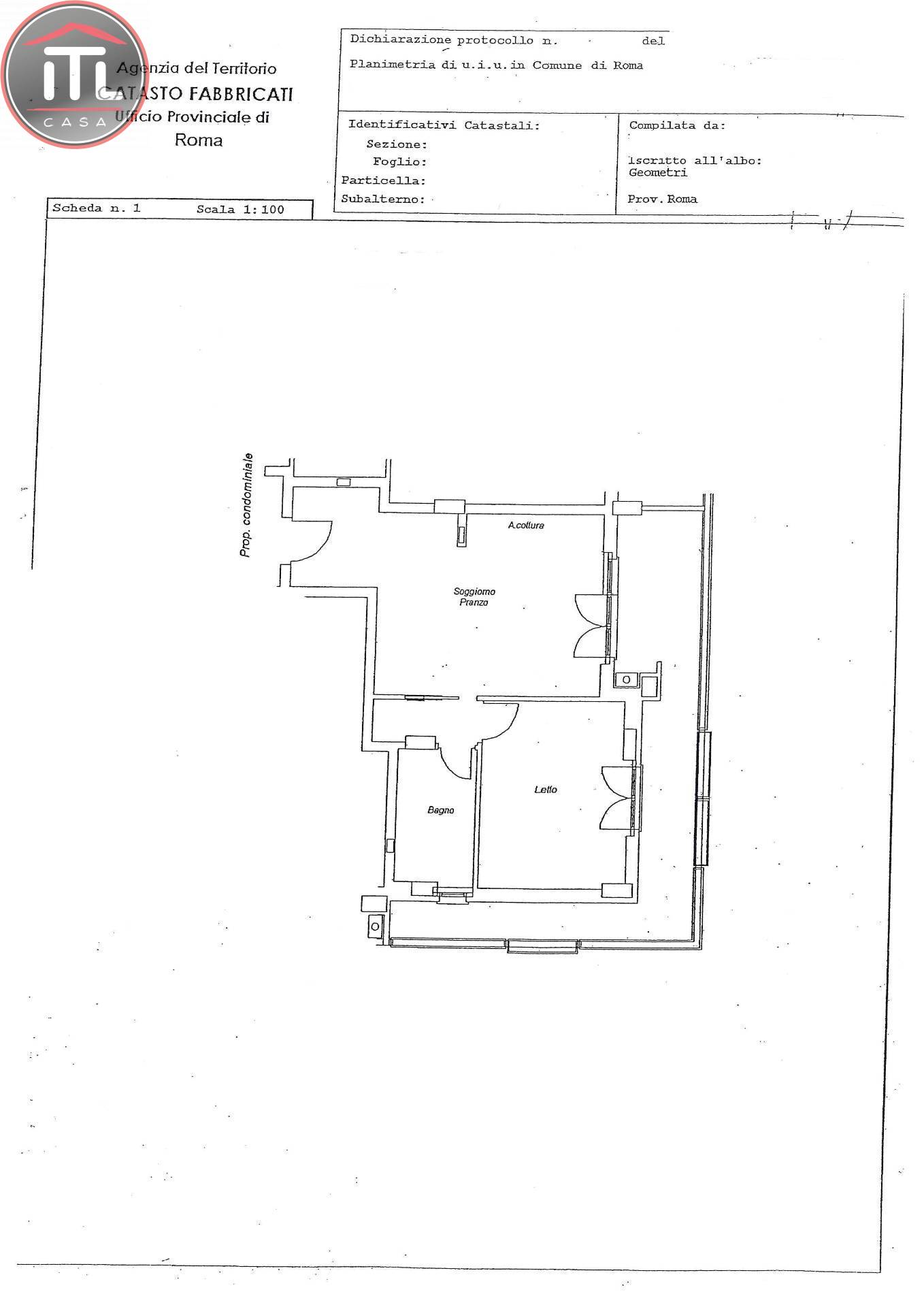 Immagine 20 di Appartamento in vendita  in Via Tullio Ascarelli a Roma
