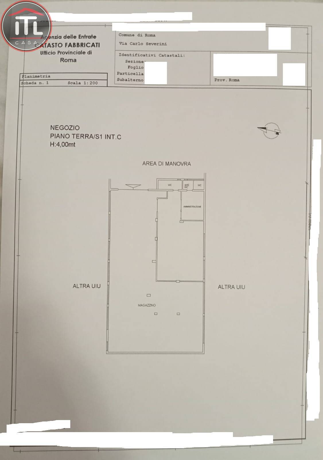 Immagine 22 di Locale commerciale in affitto  in Carlo Severini a Roma