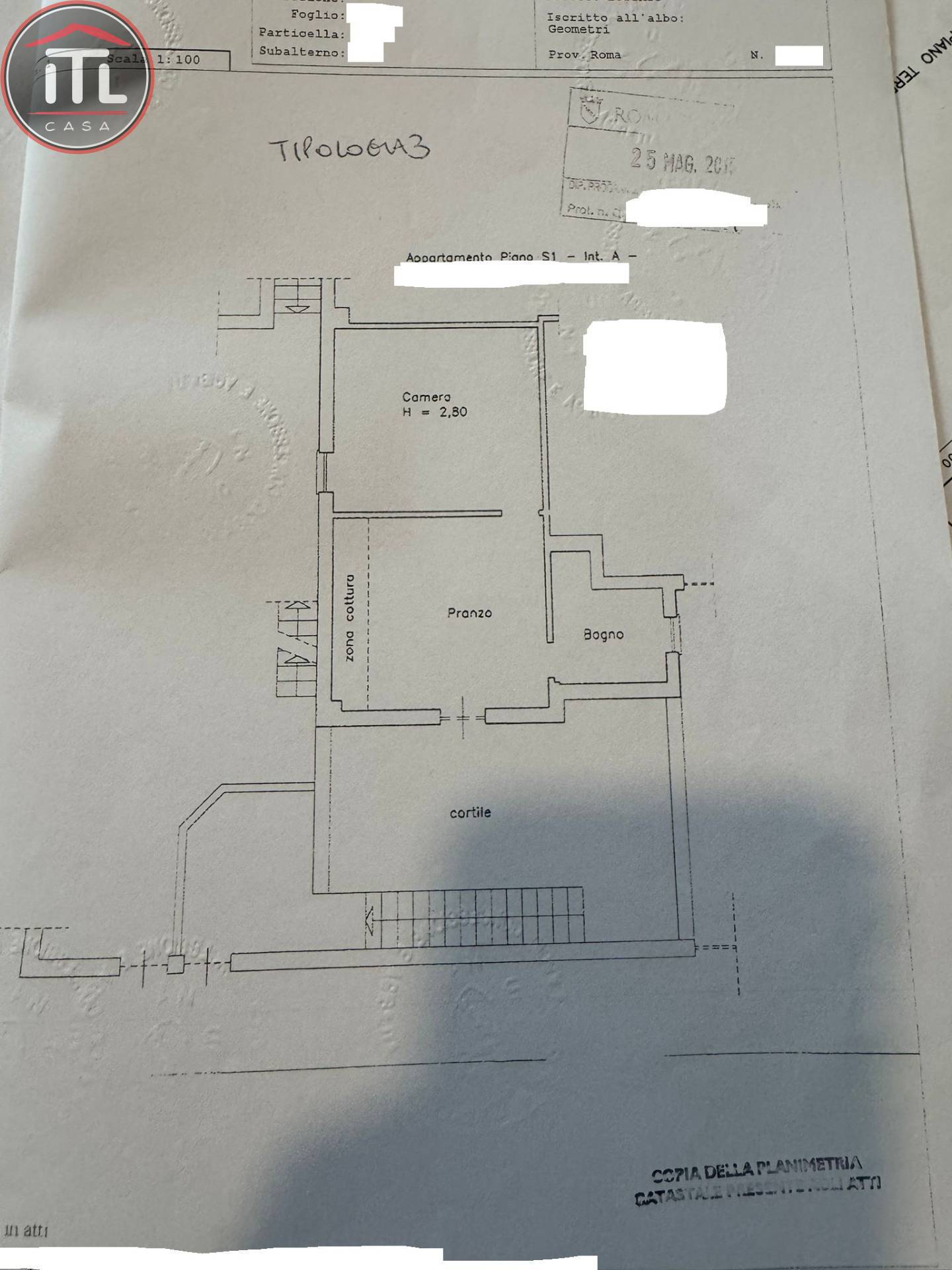 Immagine 25 di Appartamento in vendita  in Via Caprile 18 a Roma