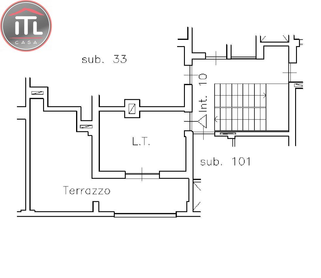 Immagine 24 di Attico in vendita  in VIA DEI TANI a Roma