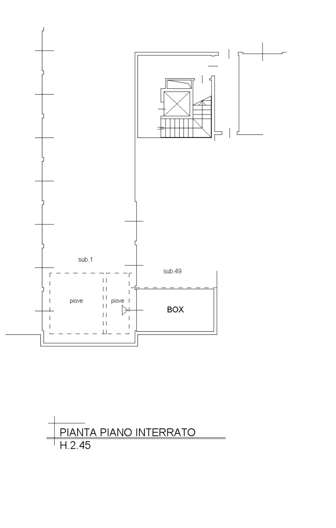 Immagine 2 di Box auto in vendita  in VIA MONTALE 10 a Roncello