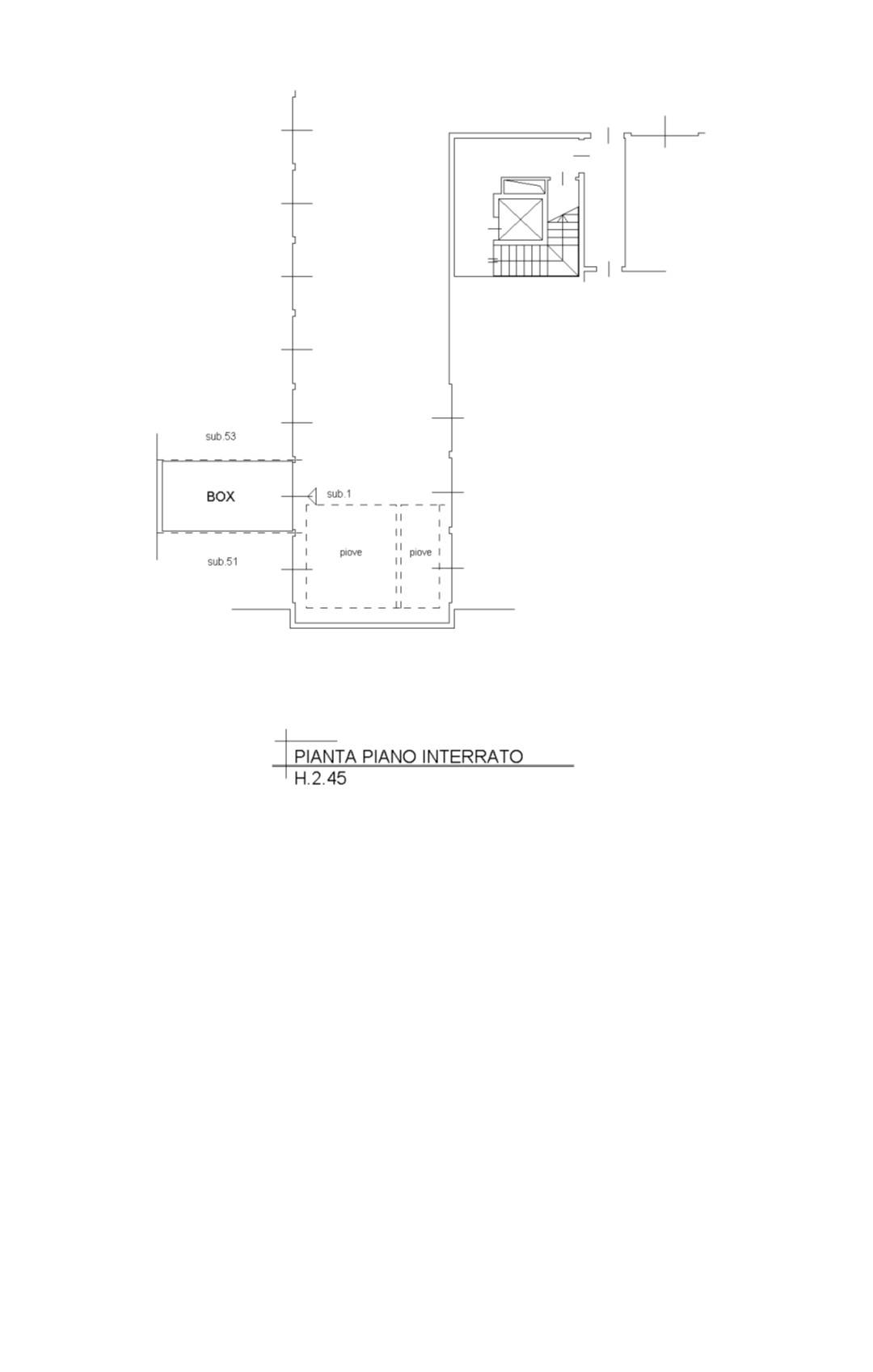 Immagine 3 di Box auto in vendita  in VIA MONTALE 10 a Roncello