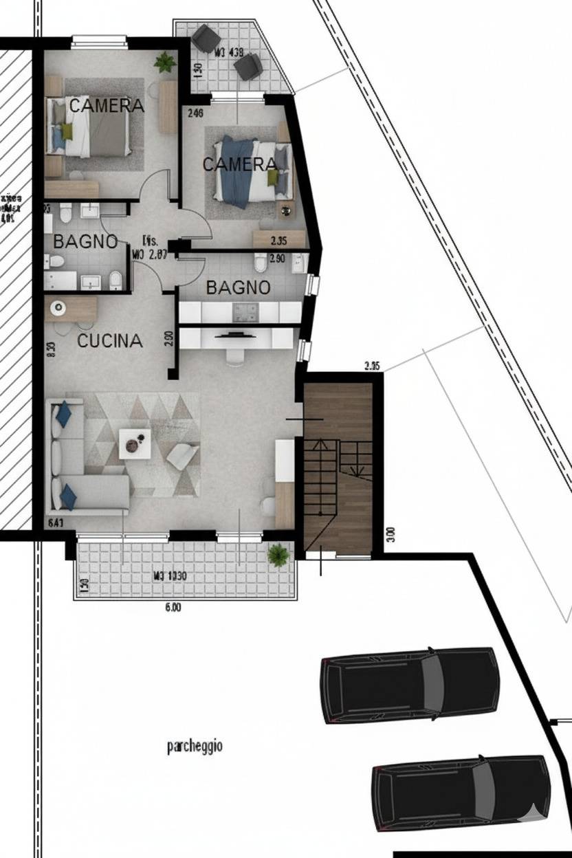 Immagine 19 di Appartamento in vendita  in Don Pedrinelli 4 a Almenno San Bartolomeo