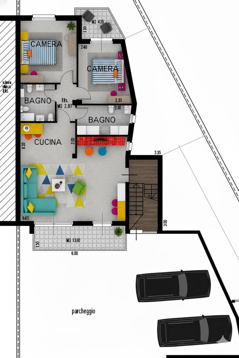 Immagine 23 di Appartamento in vendita  in Don Pedrinelli 4 a Almenno San Bartolomeo