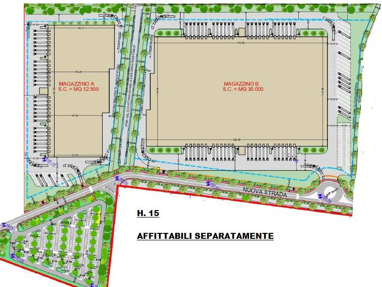 Immagine 10 di Capannone industriale in affitto  a Galliate